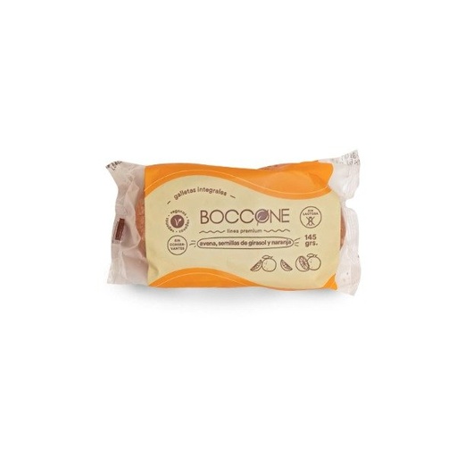 [BOCCO316373] Galletitas Integrales VEGANAS Avena Girasol y Naranja x 145gr BOCCONE
