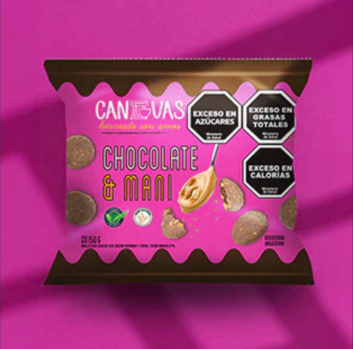 [CANVA2084] Galletita de Chocolate y Maní x 150g CANVAS