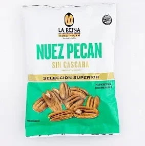 Nueces Pecán Naturales Mariposa Entera x 70g SIN TACC LA REINA