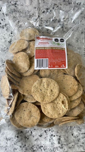 MARINERAS artesanales INTEGRALES y MIX DE SEMILLAS x 1 kg MANANTIALES